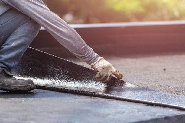 Professional Basement Waterproofing technician working in Maysville, GA